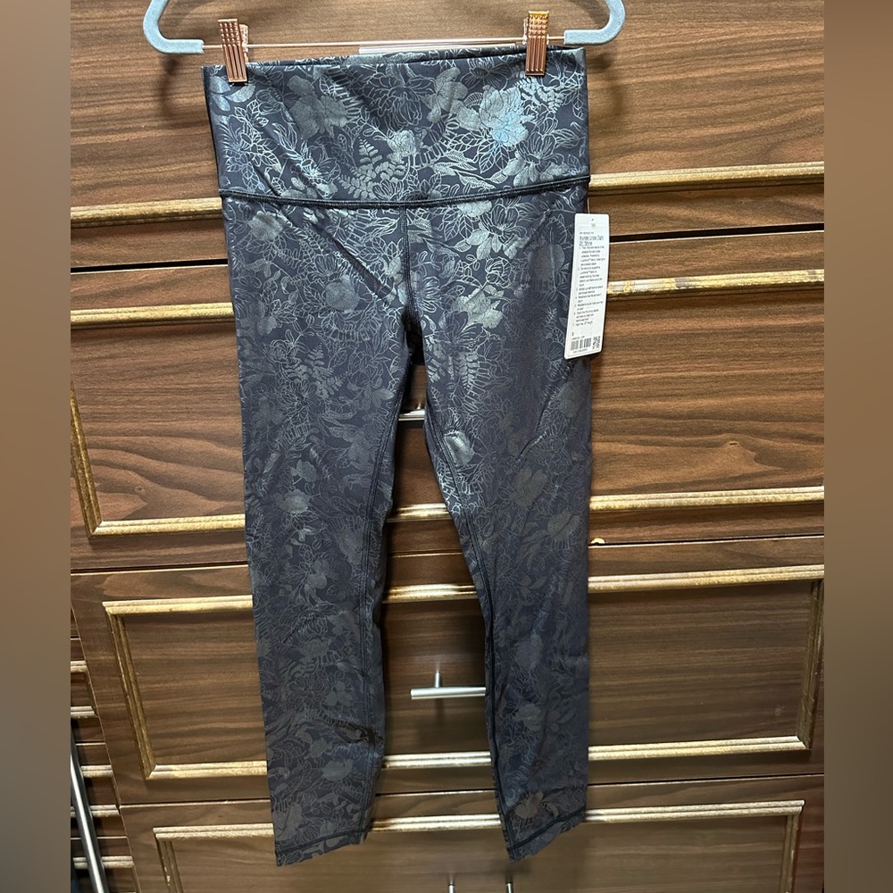 NWT Lululemon Wunder Under High-Rise Tight 25" Shine Size 8